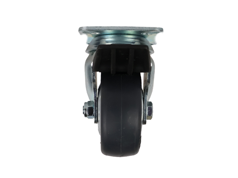 Thermoplastic-Elastomer-TPE-Swivel-with-Brake-Wheel-75mm-75kg