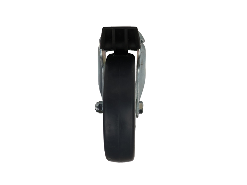 Thermoplastic-Elastomer-TPE-Swivel-with-Brake-Wheel-125mm-100kg