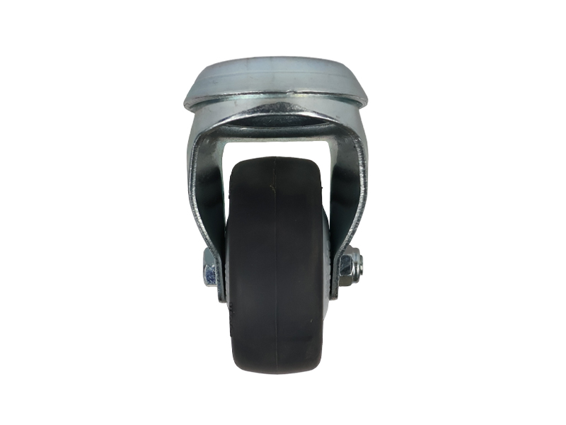 Thermoplastic-Elastomer-TPE-Swivel-Wheel-75mm-75kg